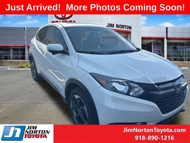 White 2018 Honda HR-V EX for sale in Tulsa, OK