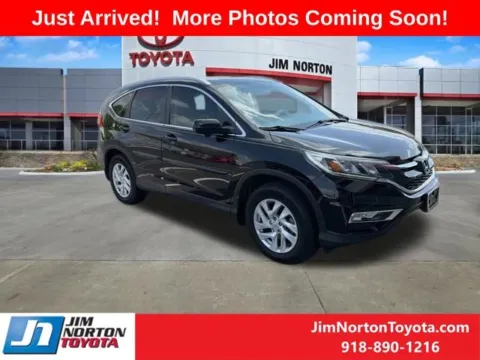Black 2016 Honda CR-V EX-L for sale in Tulsa, OK