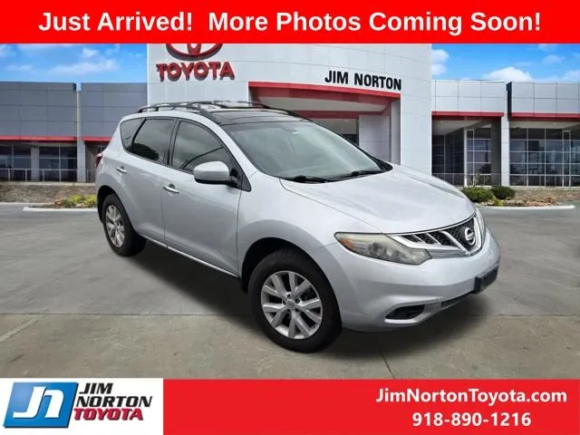 Silver 2012 Nissan Murano SL for sale in Tulsa, OK