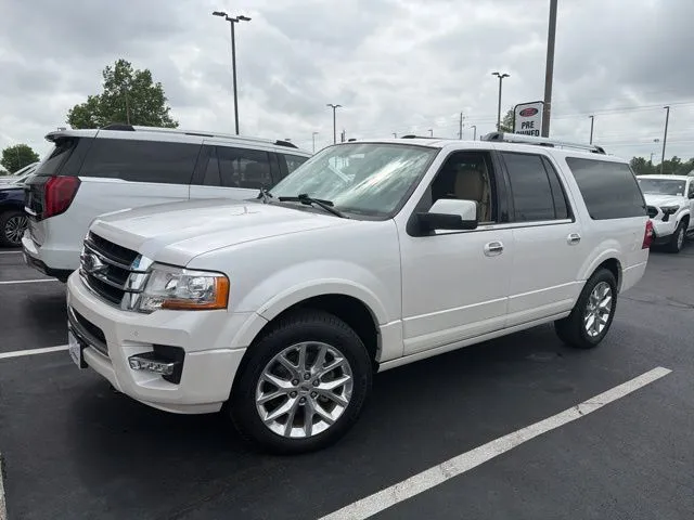 White 2017 Ford Expedition EL Limited for sale in Tulsa, OK