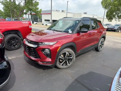 Red 2022 Chevrolet TrailBlazer RS for sale in Tulsa, OK