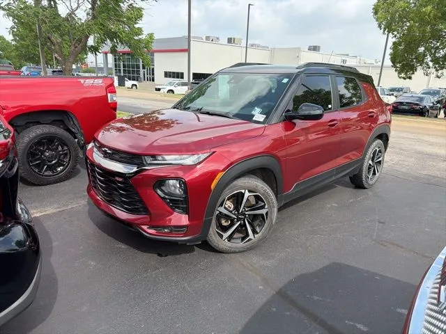 Red 2022 Chevrolet TrailBlazer RS for sale in Tulsa, OK