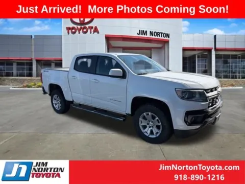 White 2022 Chevrolet Colorado LT for sale in Tulsa, OK