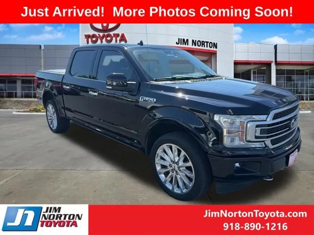 Black 2019 Ford F-150 Limited for sale in Tulsa, OK