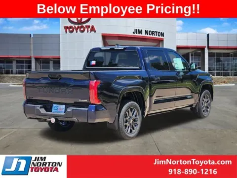 Another view of 2025 Toyota Tundra Hybrid Platinum for sale in Tulsa, OK at Jim Norton Toyota