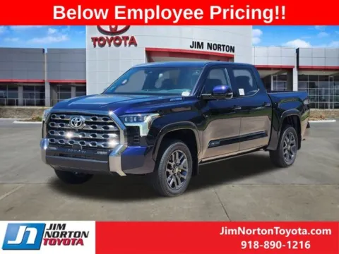 Photos of 2025 Toyota Tundra Hybrid Platinum for sale in Tulsa, OK at Jim Norton Toyota