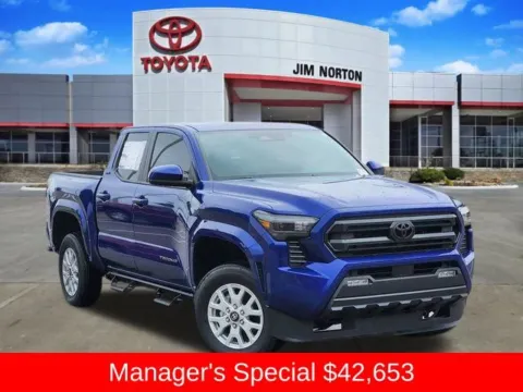 Blue 2025 Toyota Tacoma SR5 for sale in Tulsa, OK