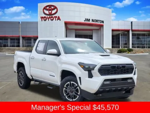 White 2025 Toyota Tacoma TRD Sport for sale in Tulsa, OK