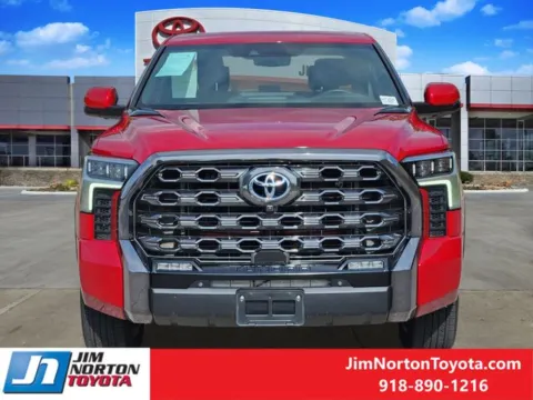 Photos of 2023 Toyota Tundra Hybrid Platinum for sale in Tulsa, OK at Jim Norton Toyota