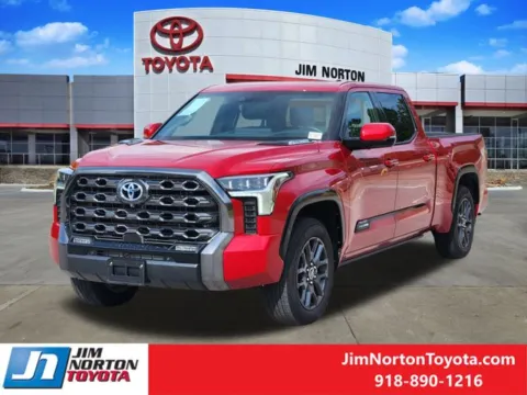 Another view of 2023 Toyota Tundra Hybrid Platinum for sale in Tulsa, OK at Jim Norton Toyota