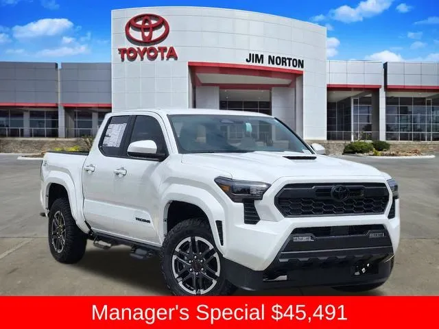 White 2025 Toyota Tacoma TRD Sport for sale in Tulsa, OK
