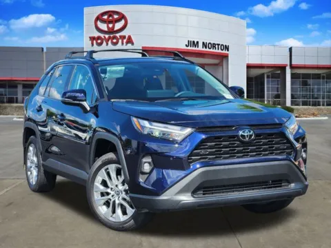Blue 2024 Toyota RAV4 XLE Premium for sale in Tulsa, OK