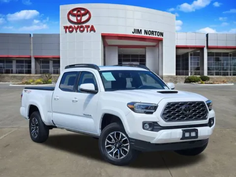 White 2023 Toyota Tacoma TRD Sport for sale in Tulsa, OK
