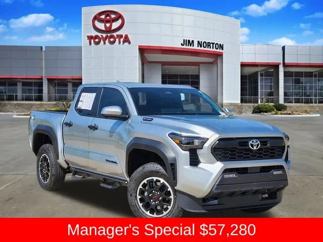 Silver 2025 Toyota Tacoma Hybrid TRD Off Road for sale in Tulsa, OK