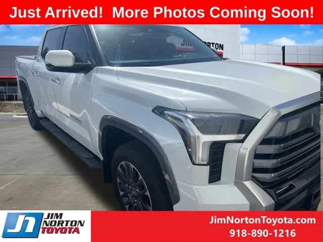 White 2025 Toyota Tundra Limited for sale in Tulsa, OK