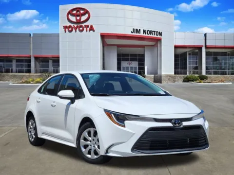 White 2024 Toyota Corolla LE for sale in Tulsa, OK
