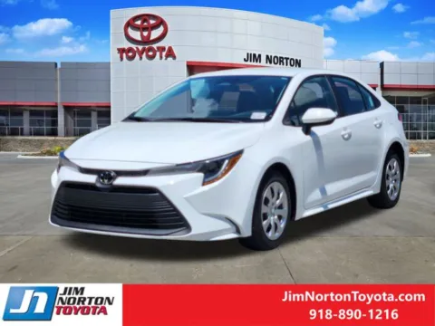 Another view of 2024 Toyota Corolla LE for sale in Tulsa, OK at Jim Norton Toyota