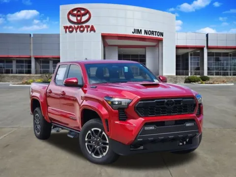 Red 2025 Toyota Tacoma Hybrid TRD Sport for sale in Tulsa, OK