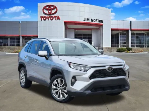 Silver 2020 Toyota RAV4 XLE Premium for sale in Tulsa, OK