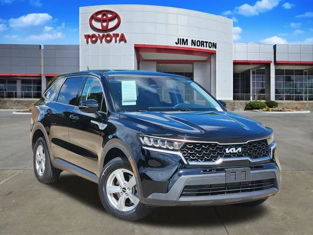 Black 2022 Kia Sorento LX for sale in Tulsa, OK