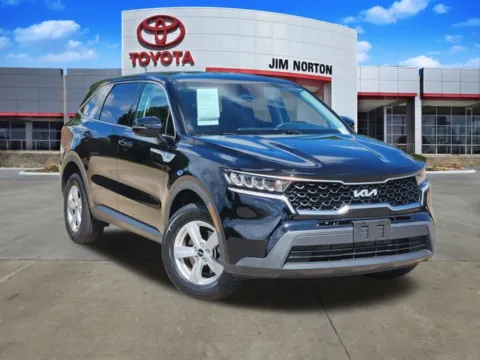 Black 2022 Kia Sorento LX for sale in Tulsa, OK