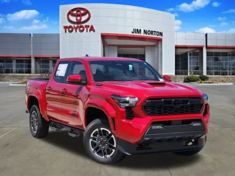 Red 2025 Toyota Tacoma Hybrid TRD Sport for sale in Tulsa, OK