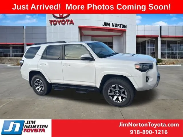 White 2021 Toyota 4Runner TRD Off-Road Premium for sale in Tulsa, OK