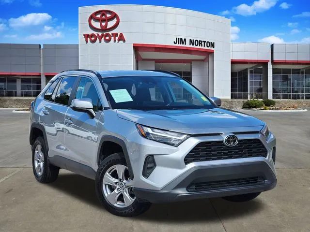 Silver 2023 Toyota RAV4 XLE for sale in Tulsa, OK