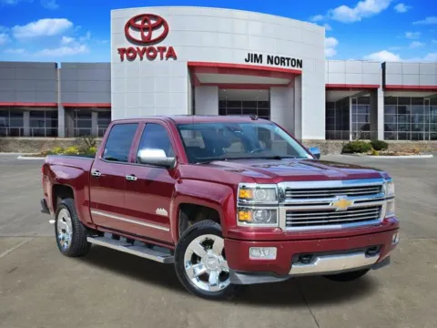 Red 2014 Chevrolet Silverado 1500 High Country for sale in Tulsa, OK