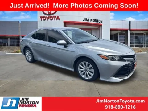 Silver 2019 Toyota Camry LE for sale in Tulsa, OK