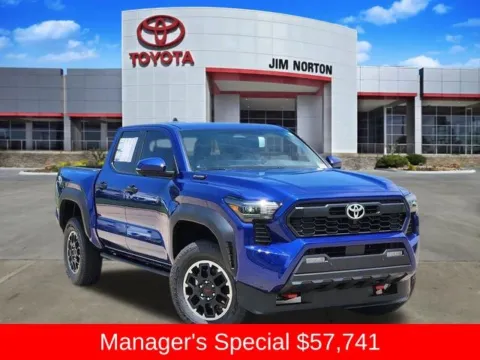 Blue 2025 Toyota Tacoma Hybrid TRD Off Road for sale in Tulsa, OK