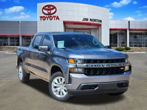 Gray 2020 Chevrolet Silverado 1500 Custom for sale in Tulsa, OK
