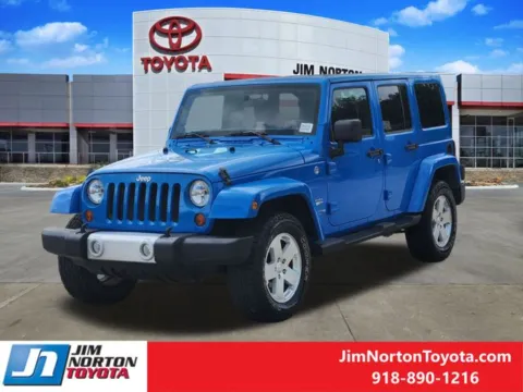 Another view of 2011 Jeep Wrangler Unlimited Sahara for sale in Tulsa, OK at Jim Norton Toyota