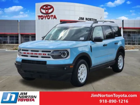 Another view of 2023 Ford Bronco Sport Heritage for sale in Tulsa, OK at Jim Norton Toyota