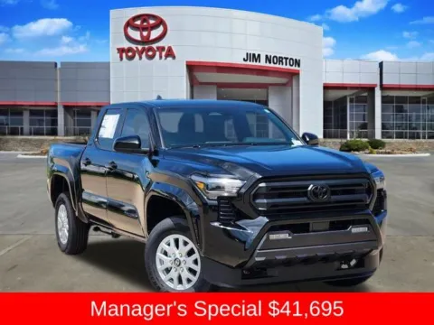 Black 2025 Toyota Tacoma SR5 for sale in Tulsa, OK