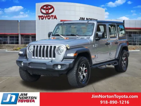 Another view of 2020 Jeep Wrangler Unlimited Sport for sale in Tulsa, OK at Jim Norton Toyota