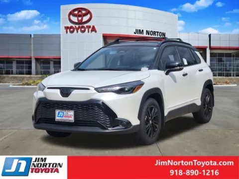 Photos of 2025 Toyota Corolla Cross Hybrid Nightshade for sale in Tulsa, OK at Jim Norton Toyota