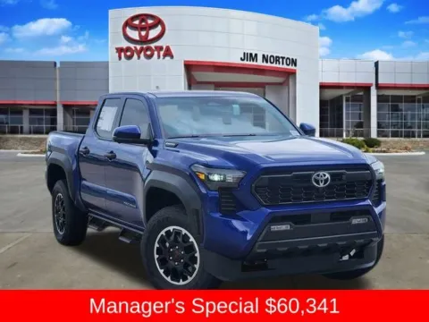 Blue 2025 Toyota Tacoma Hybrid TRD Off Road for sale in Tulsa, OK