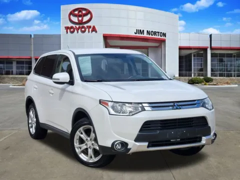 White 2015 Mitsubishi Outlander SE for sale in Tulsa, OK