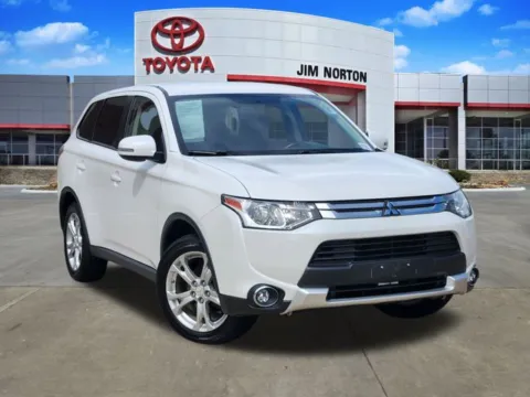 White 2015 Mitsubishi Outlander SE for sale in Tulsa, OK