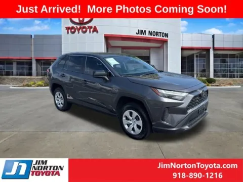 White 2024 Toyota RAV4 LE for sale in Tulsa, OK