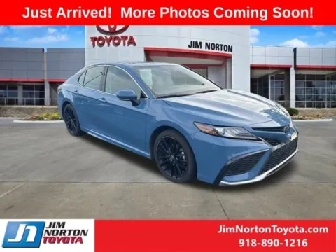 Blue 2023 Toyota Camry XSE for sale in Tulsa, OK