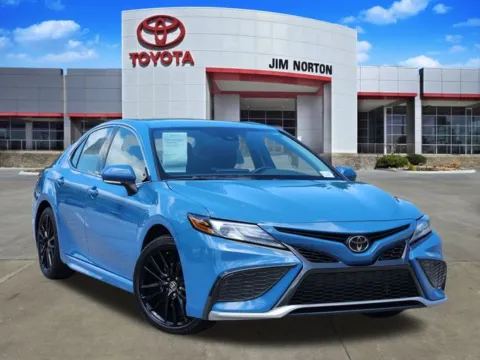 Blue 2023 Toyota Camry XSE for sale in Tulsa, OK