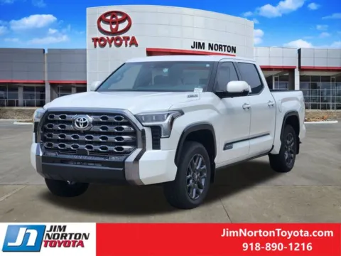 Photos of 2025 Toyota Tundra Hybrid Platinum for sale in Tulsa, OK at Jim Norton Toyota