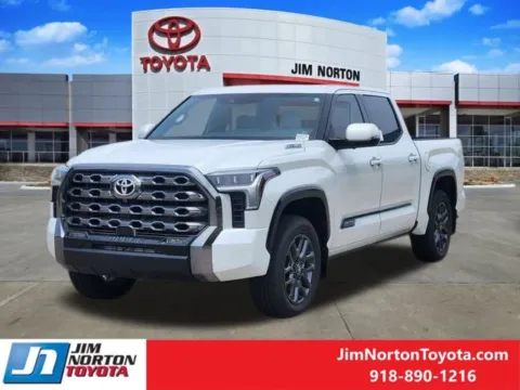 Photos of 2025 Toyota Tundra Hybrid Platinum for sale in Tulsa, OK at Jim Norton Toyota