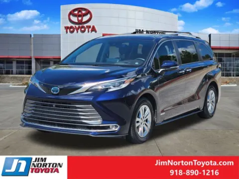 Another view of 2021 Toyota Sienna Platinum for sale in Tulsa, OK at Jim Norton Toyota