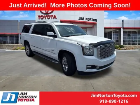 White 2015 GMC Yukon XL Denali for sale in Tulsa, OK