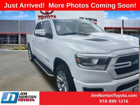 White 2023 Ram 1500 Laramie for sale in Tulsa, OK