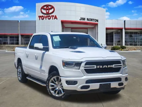 White 2023 Ram 1500 Laramie for sale in Tulsa, OK