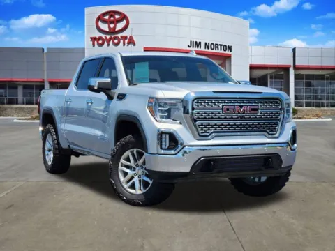 Silver 2019 GMC Sierra 1500 SLT for sale in Tulsa, OK